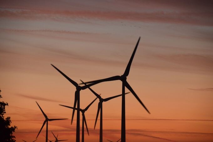 Wind sunset